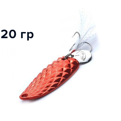 Блесна GT-BIO Pineappie Spoon 20гр, оранжевый GT-32T