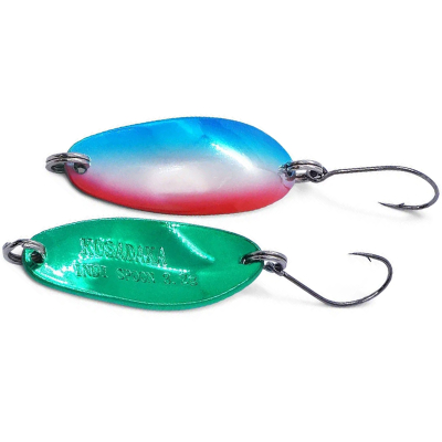 Блесна Kosadaka Trout Police Indi Spoon 3.2g , 32mm, цвет M38G