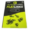 Скоба для клипсы с кольцом Avid Carp Flat Links - Flexi AVA/37