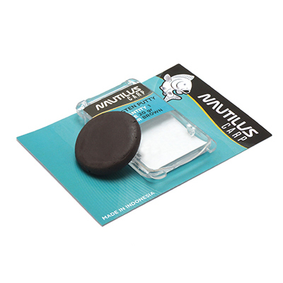 Грузило вольфрамовое пластичное Nautilus Tungsten Putty Brown 20гр