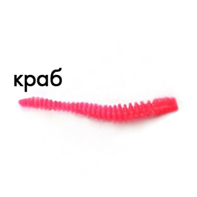 Мягкая приманка Trout Zone Ripper 2,5" розовый краб