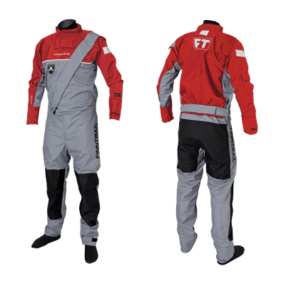 red drysuit