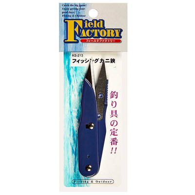 Кусачки для лески Field Factory Fishing Crab Scissors KS-213 Blue