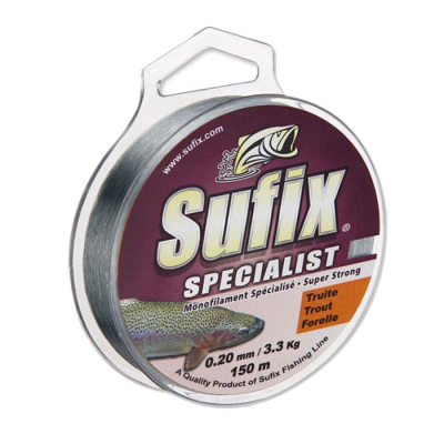 Леска Sufix Specialist Trout Platinum 150m 0.25mm