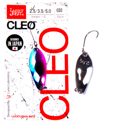 Блесна колеблющаяся Lucky John Cleo 34мм 3.5гр. цв. 030