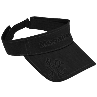 Солнцезащитный козырек Megabass Sun Visor Black/Black