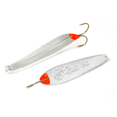 Блесна вертикальная EcoPro Yeti 50мм 6гр. цв. S, Двойник