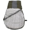 Спальный мешок с подголовником "СЛЕДОПЫТ- Traveller XL", 190+35х85 см, до 0С, 3х слойный, цв. хаки