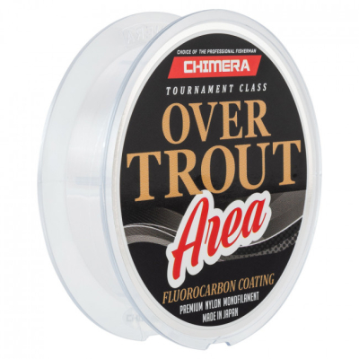 Леска Chimera Over Trout Area Fluorocarbon Coating 100m. # 0.203 (прозрачный) (3,39кг)