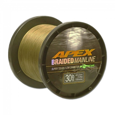 Шнур Korda Apex Braided Mainline 1200м 50lb APEXB50 