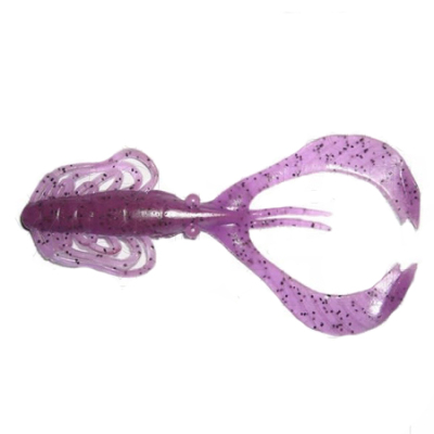 Силиконовая приманка Bait Breath Dekamix 4.5" цв. Grape/Seed #121 