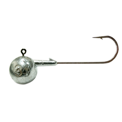 Джиг не крашеный Шар 36 гр, кр-к VD-070 GNB-070-36-4/0 5 шт