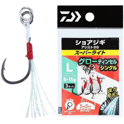 Крючки с поводком Daiwa Shore J Assist SS SL.G.T S
