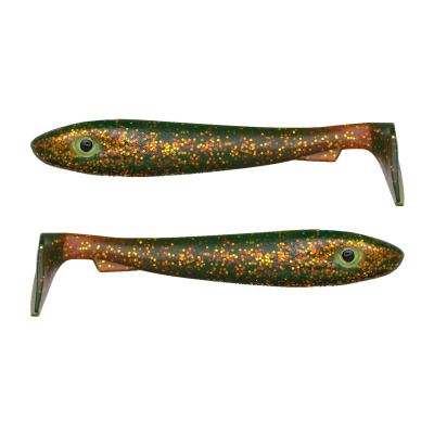 Силиконовая приманка Svartzonker McRubber 21cm 88гр 2шт  - C12 Motoroil