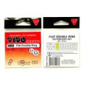 Кольцо заводное Vido Craft Flat Double Ring 5,0*0,6 мм, 10 шт шт/уп VD-FDR-5,0*0,6(10)
