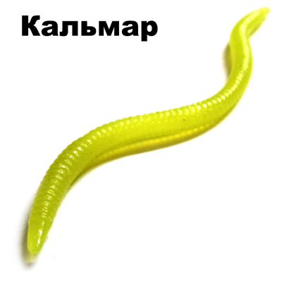 Черви съедобные Garry Angler Worms 30 шт/Squid #Салатовые
