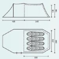 Палатка туристическая CampackTent Field Explorer 4 (2013)