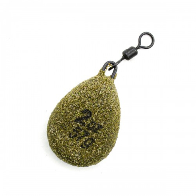 Грузила Korda Textured Flat Pear Swivel 2,0oz 56гр