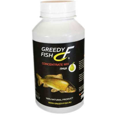 Концентрат микс GreedyFish Concentrate Mix (вкус груши) 0,25л.