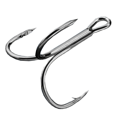 Тройник Top Power ST-31, цвет BC, размер 1, спец. заточка, упаковка 6 штук