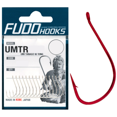 Крючок Fudo UMTR-RD 3104 № 11 (13 шт./уп.)