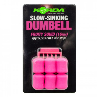 Имитационная приманка Korda Slow Sinking Dumbell Fruity Squid 12мм KPB16  (фрукты кальмар)