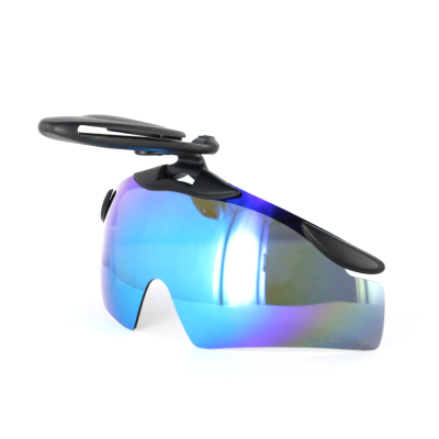 Очки поляризационные Yoshi Onyx с креплением на бейсболку, синие линзы