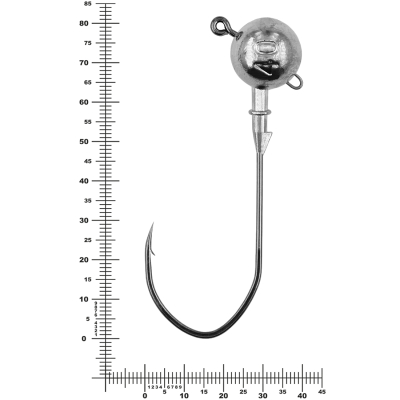 Призёр джиг-головка Stinger Eye Jig 40 гр, кр-к VD-074 №6/0, 3 шт/уп