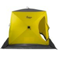 Палатка зимняя Premier Fishing Куб-3 желтый/серый (PR-WFSC-210YG)