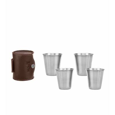 Набор стопок 60мл Helios "Зеркальный" 4шт (HS-NS-А14)