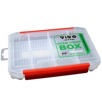 Коробка для приманок Vido Craft VD-2022 Open Door Box, размер 20.5х15.5х3.5см