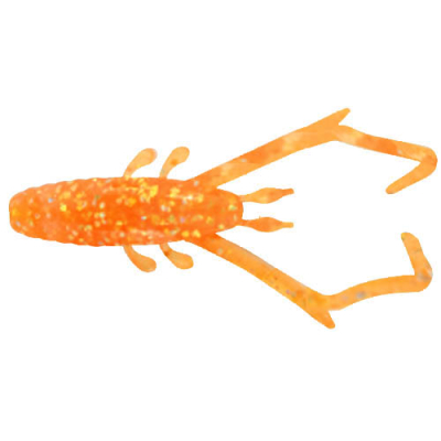 Силиконовая приманка Креветка Reins Delta Shrimp 2" (в уп. 12 шт.) цв. #413 Chika Chika Orange