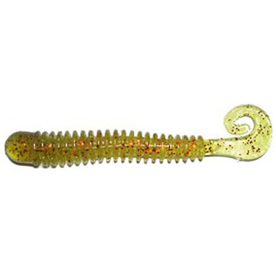 Червь шумовой с твист. хвостом Fish Season Soft Lures 2.5"/6,35 см., 1,3 гр., запах креветки, цвет 015 (уп. 8 шт.)