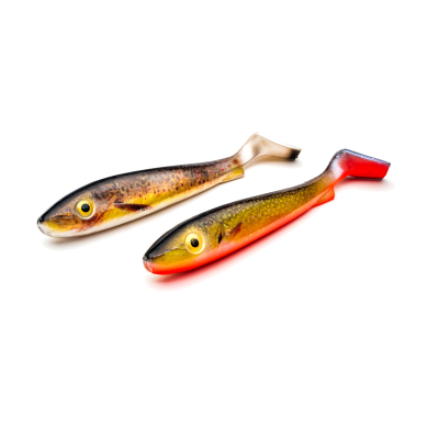 Силиконовая приманка Strike Pro Svartzonker Real Series McRubber 21cm 88гр 2шт  Artic Char & Trout