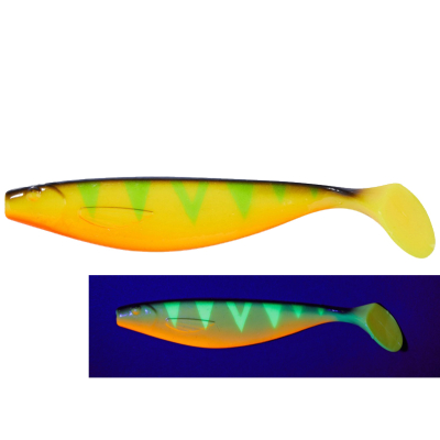 Силиконовая приманка Balzer Shirasu Majo UV Booster 13см/15гр цв. Orange FT (13770 613)