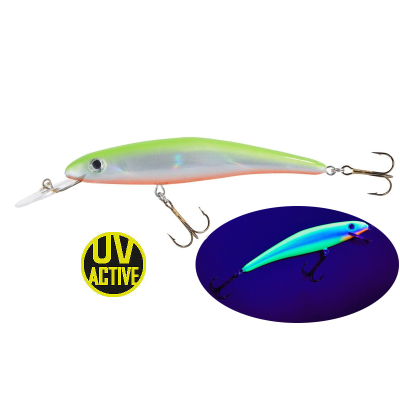 Воблер Balzer MK UV Booster Medium Runner 9см 9гр цв. Fire Fly (13420 905)