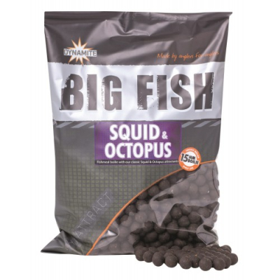 Бойлы тонущие Dynamite Baits Squid & Octopus 15 мм. 1.8 кг. (DY1507)