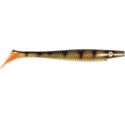 Силиконовая приманка XXL Strike Pro Giant Pig Shad 26см 130гр цв. Natual Perch OB