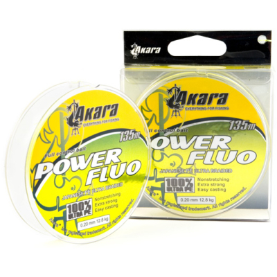 Шнур Akara Power Fluo 135 м 0,12