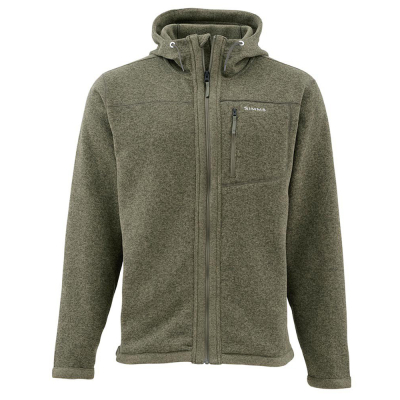 Куртка Simms Rivershed Full Zip Hoody, Loden, XXL