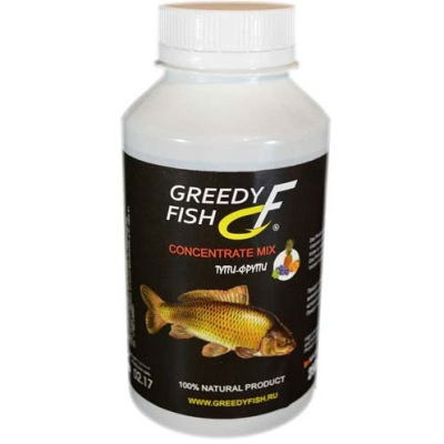 Концентрат микс GreedyFish Concentrate Mix (тути-фрути) 0,25л.