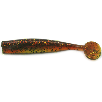 Силиконовая приманка Yaman Spry Minnow 4" цвет #20 - Kiwi Shad (уп. 5 шт.)