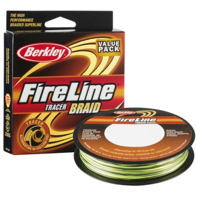 Шнур плетеный Berkley Fireline Tracer Braid 110m - 0,35mm