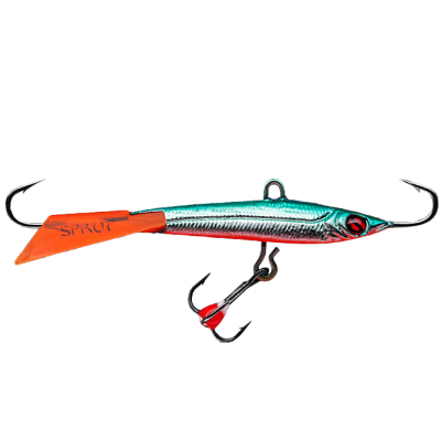 Балансир "Sprut" Hiko #7 (18g/70mm/SSK-EP + дополнительный тройник с фосфорной каплей)