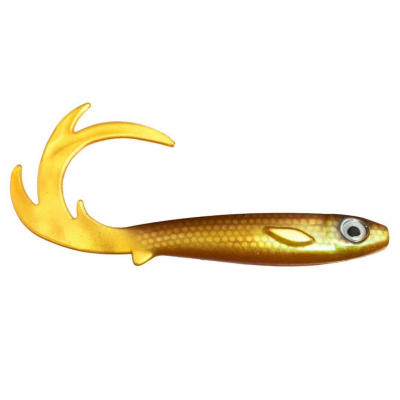Силиконовая приманка KanalGratis Flatnose Dragon 270мм 50гр цвет: Golddigger, (FN-D_GD-10)