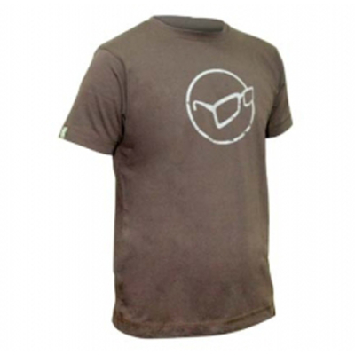 Футболка Korda Distressed Logo Brown XL KCL034*