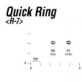 Заводное кольцо Decoy R-7 Quick Ring #0 (15 шт.)