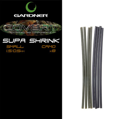 Трубка термоусадочная Gardner Covert Supa Shrink Tube SMALL MIXED CAMO (8х7,5сm) SHK1C