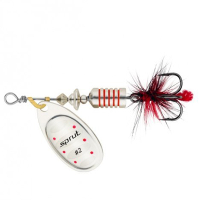 Блесна вращающаяся Sprut Alba Spinner #2 (5,5g/S)