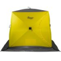 Палатка зимняя Premier Fishing Куб-3 желтый/серый (PR-WFSC-210YG)